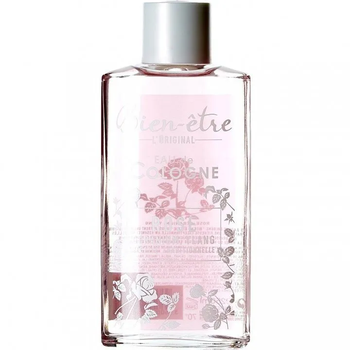 Bien-Être Eau de Cologne Rose Géranium, Ylang parfüm şişesi