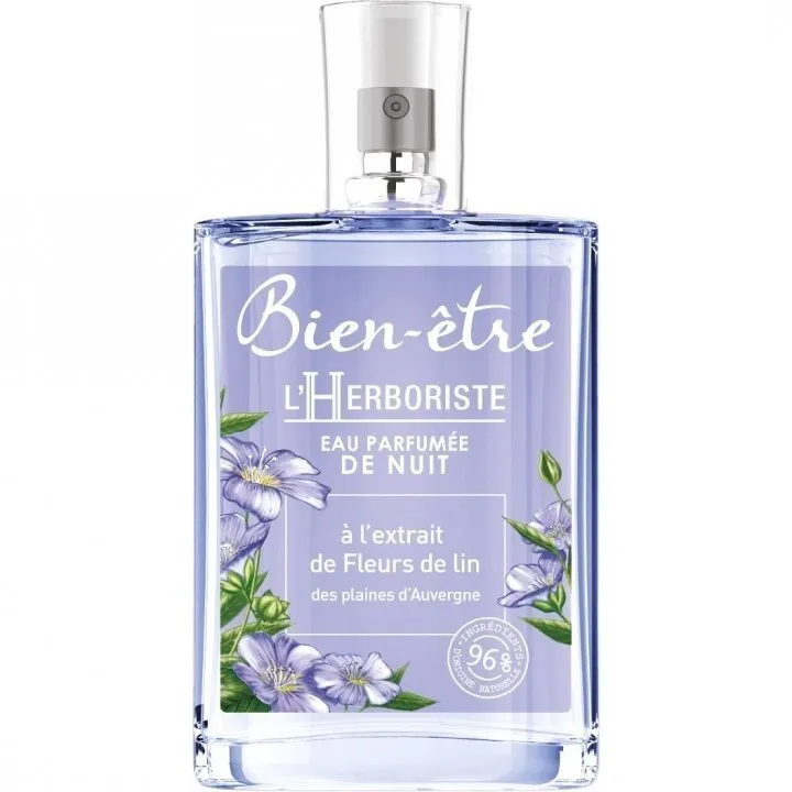 Bien-Être L'Herboriste - Eau Parfumée de Nuit à L'Extrait de Fleurs de Lin parfüm şişesi