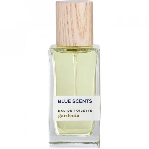 Blue Scents Gardenia perfume bottle