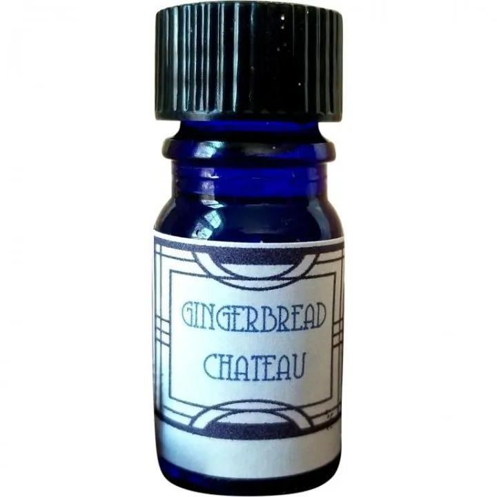 Nui Cobalt Designs Gingerbread Chateau perfume bottle