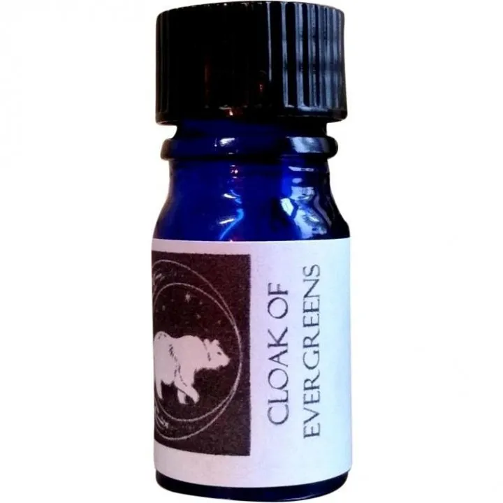 Nui Cobalt Designs Cloak of Evergreens perfume bottle
