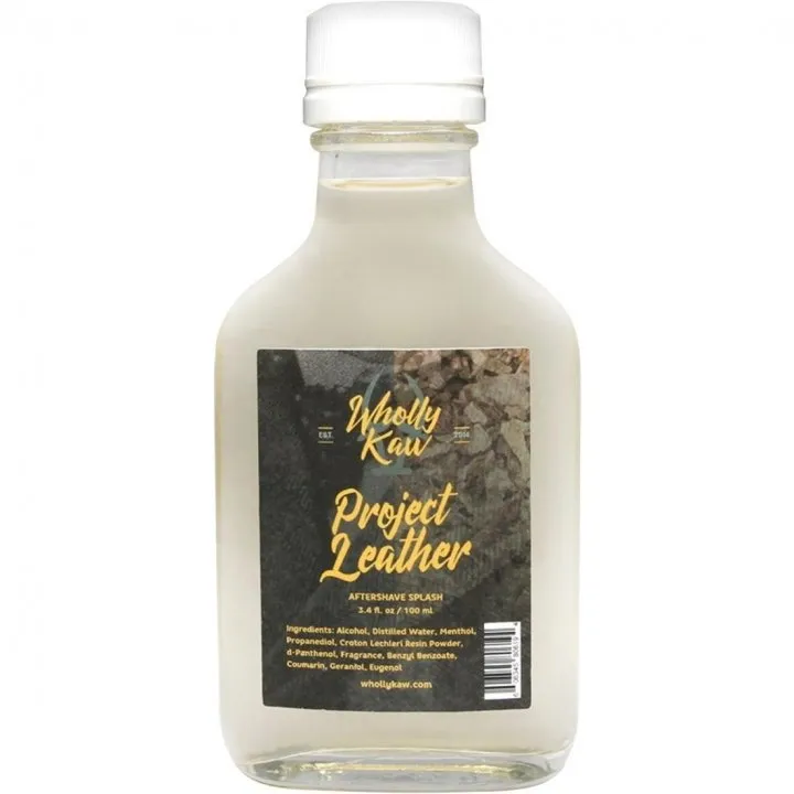 Wholly Kaw Project Leather (Aftershave) parfüm şişesi
