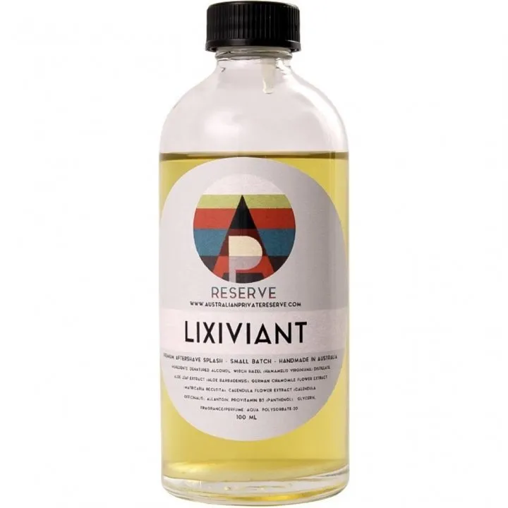 Australian Private Reserve Lixiviant (Aftershave) parfüm şişesi
