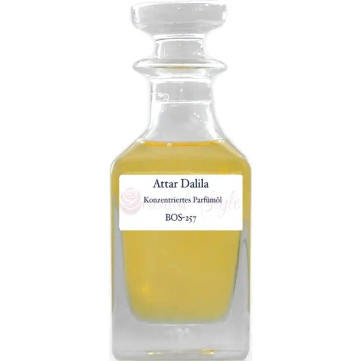 Oriental Style Attar Dalila perfume bottle