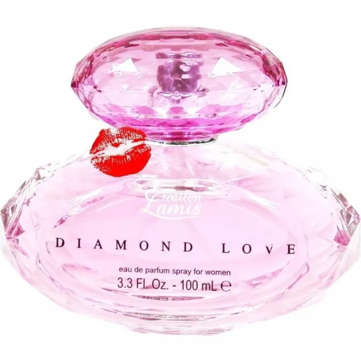 Création Lamis Diamond Love perfume bottle