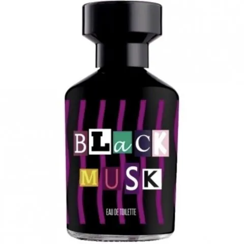 The Body Shop Black Musk House of Holland Edition perfume bottle