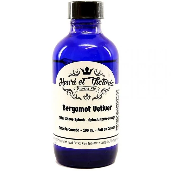 Henri et Victoria Bergamot Vetiver parfüm şişesi