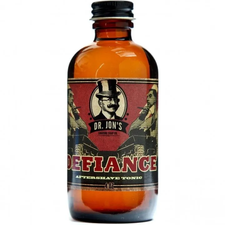 Dr. Jon's Defiance Aftershave Tonic parfüm şişesi