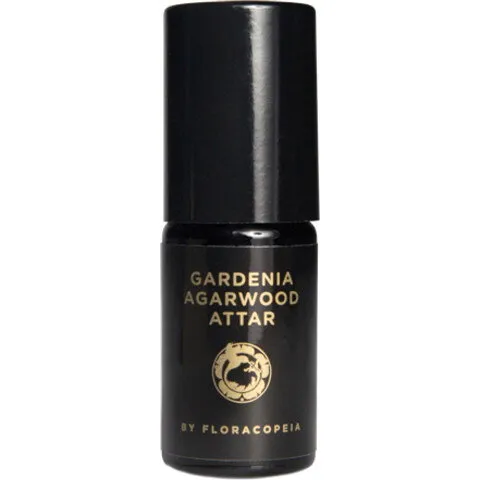 Floracopeia Gardenia Agarwood Attar parfüm şişesi
