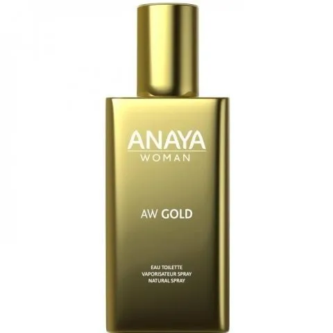 Anaya AW Gold perfume bottle