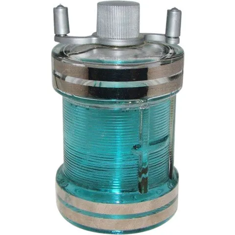Williams Aqua Velva Ice Blue Fishing Reel Decanter perfume bottle