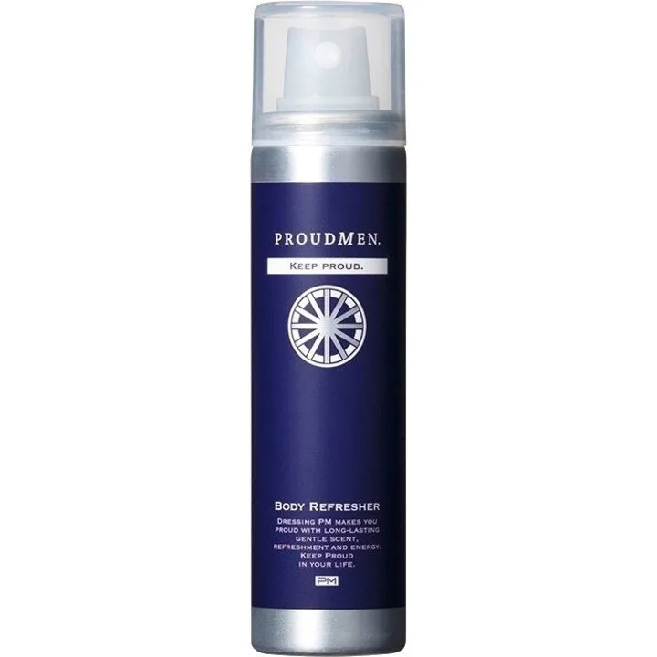 PROUDMEN. Body Refresher / ボディリフレッシャー(グルーミング・シトラスの香り) (Body Mist) parfüm şişesi