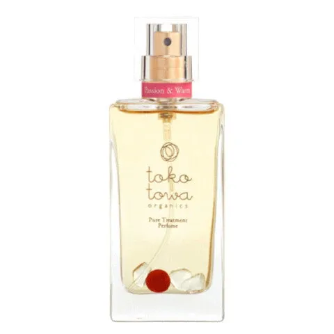 tokotowa organics Pure Treatment Perfume Red - Passion & Warm / ピュアトリートメントパフューム レッド パッション&ウォーム (Eau de Parfum) perfume bottle