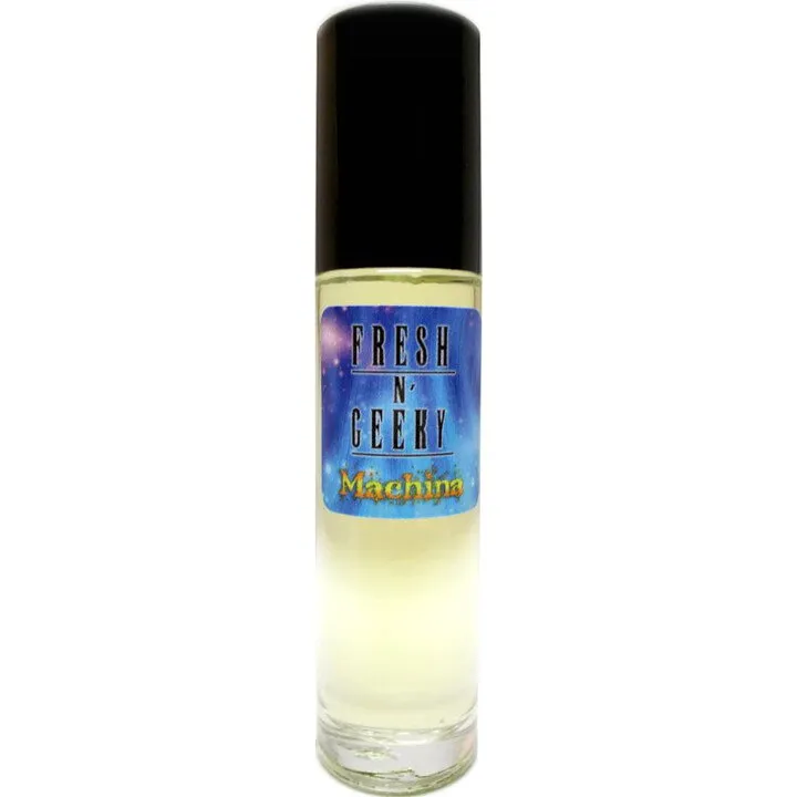 Fresh N' Geeky Machina perfume bottle
