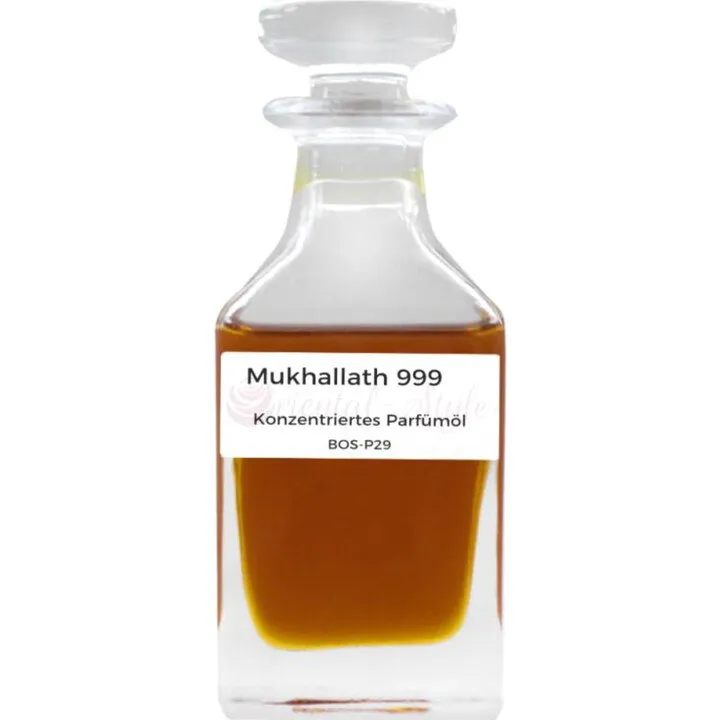 Oriental Style Mukhallath 999 parfüm şişesi