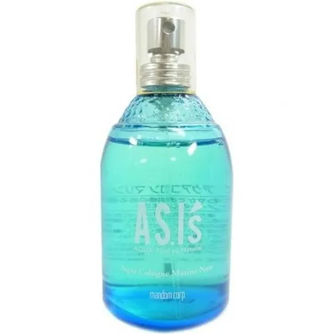 Mandom AS.Iś Aqua Cologne Marine Note / アズイズ アクアコロン マリンノート perfume bottle