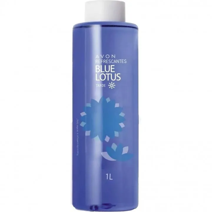 Avon Blue Lotus perfume bottle