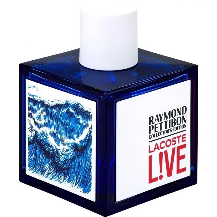 Lacoste L!ve Raymond Pettibon Collector's Edition parfüm şişesi