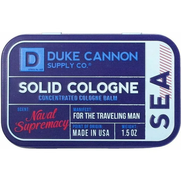 Duke Cannon Sea - Naval Supremacy perfume bottle