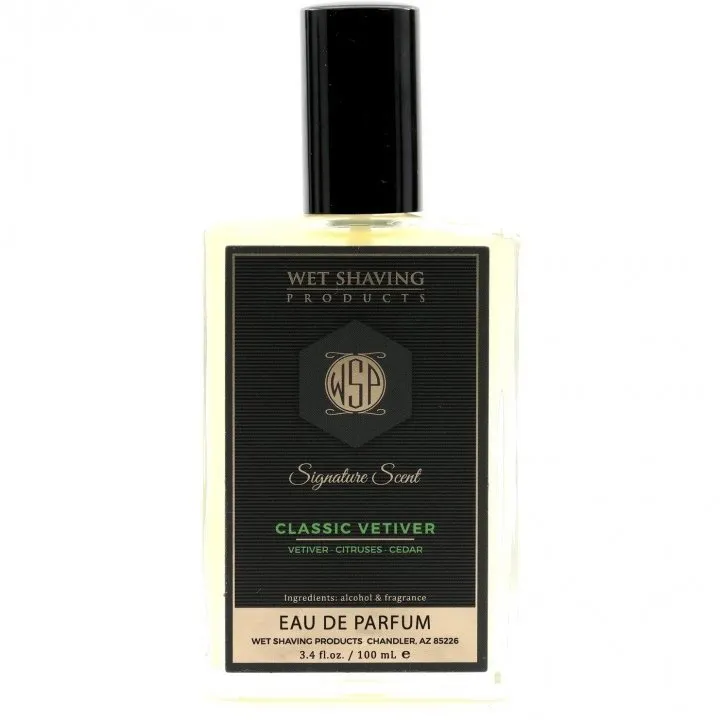 Wet Shaving Products Signature Scent - Classic Vetiver parfüm şişesi