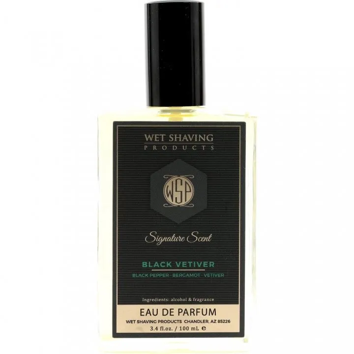Wet Shaving Products Signature Scent - Black Vetiver parfüm şişesi
