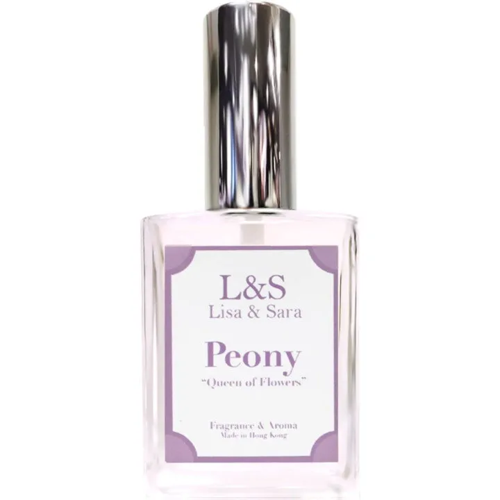 Lisa & Sara Peony perfume bottle