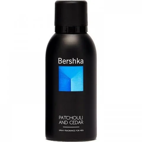 Bershka Patchouli and Cedar perfume bottle