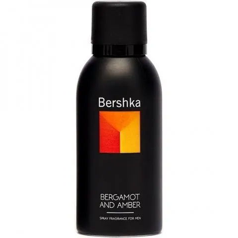 Bershka Bergamot and Amber perfume bottle