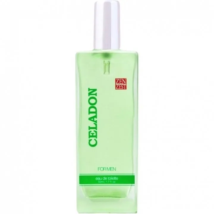 Zen Zest Celadon perfume bottle
