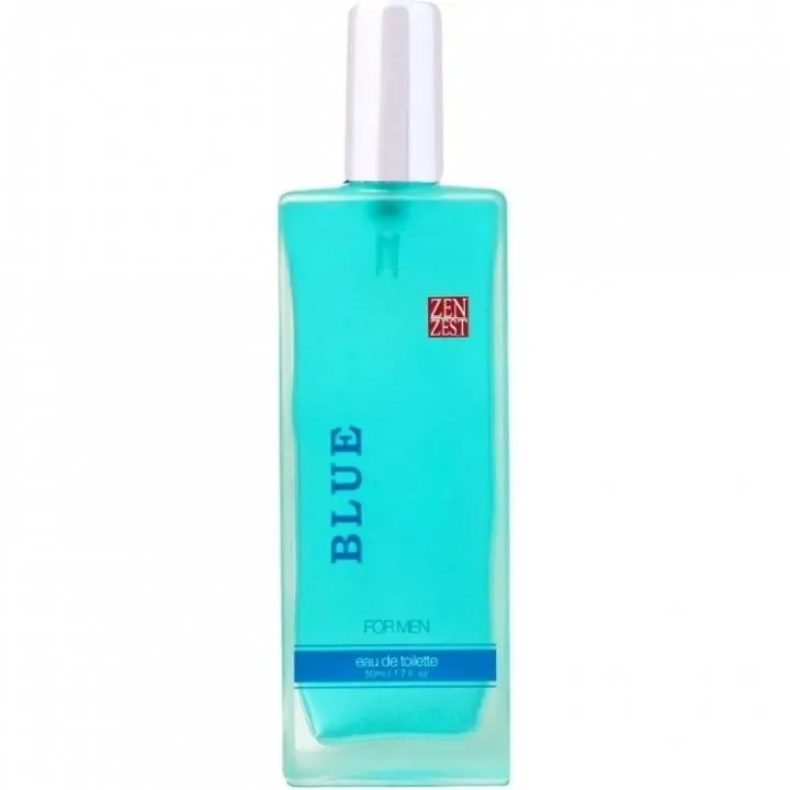 Zen Zest Blue perfume bottle