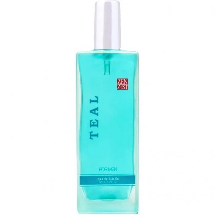 Zen Zest Teal perfume bottle