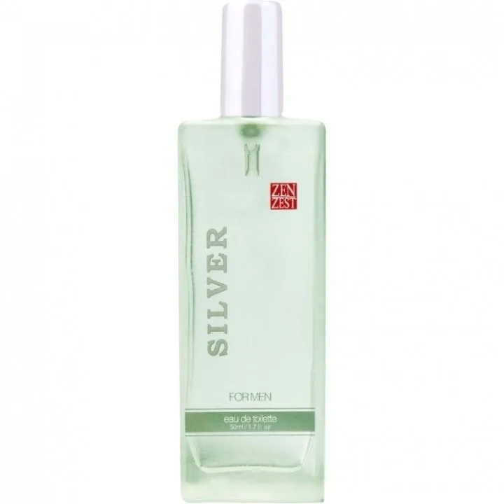 Zen Zest Silver perfume bottle