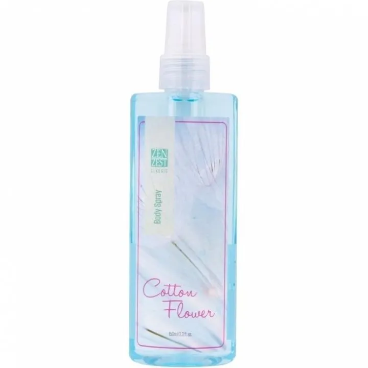 Zen Zest Cotton Flower perfume bottle