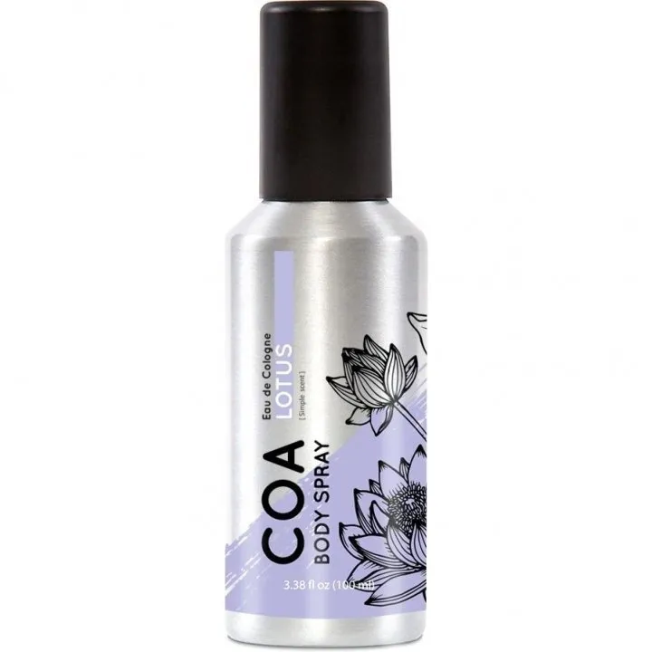 COA Lotus perfume bottle