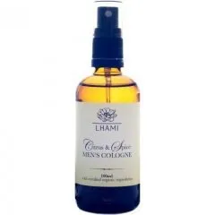 Lhami Citrus & Spice Men's Cologne perfume bottle