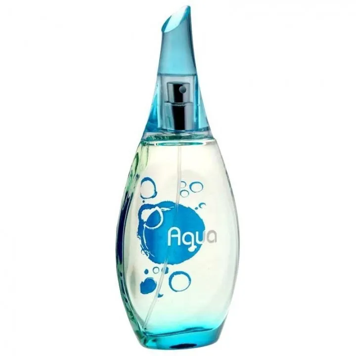 CFS Aqua (blue) perfume bottle