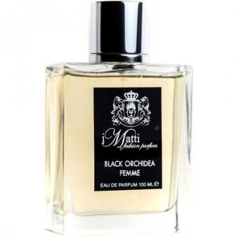 iMatti Black Orchidea parfüm şişesi