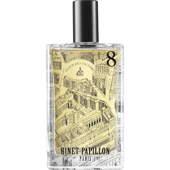 Binet-Papillon 8: Myrrh Blood-Drop / Goutte de Sang perfume bottle
