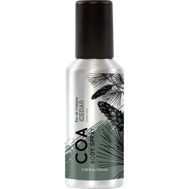 COA Cedar perfume bottle