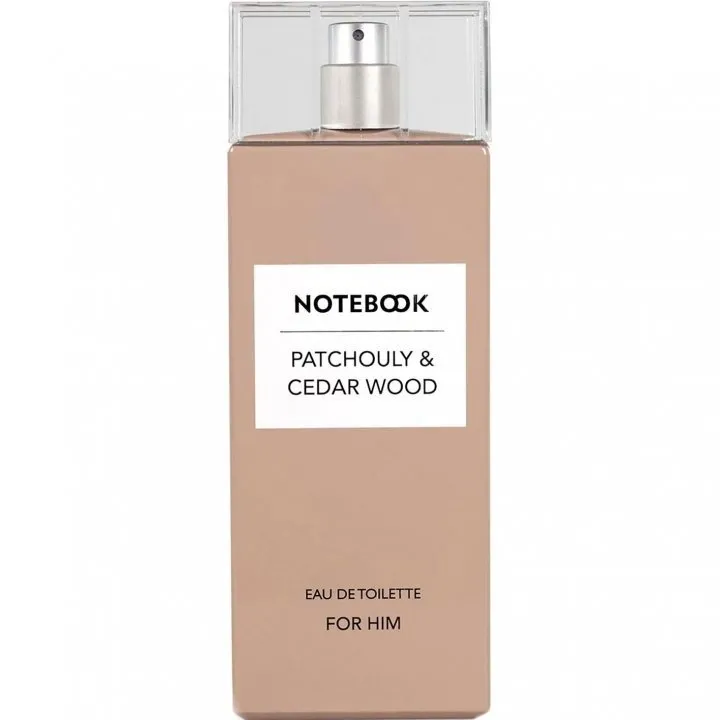 Notebook Patchouly & Cedar Wood perfume bottle