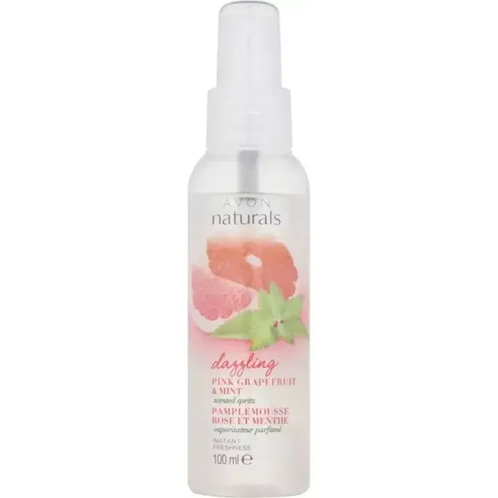 Avon Naturals - Dazzling Pink Grapefruit & Mint parfüm şişesi