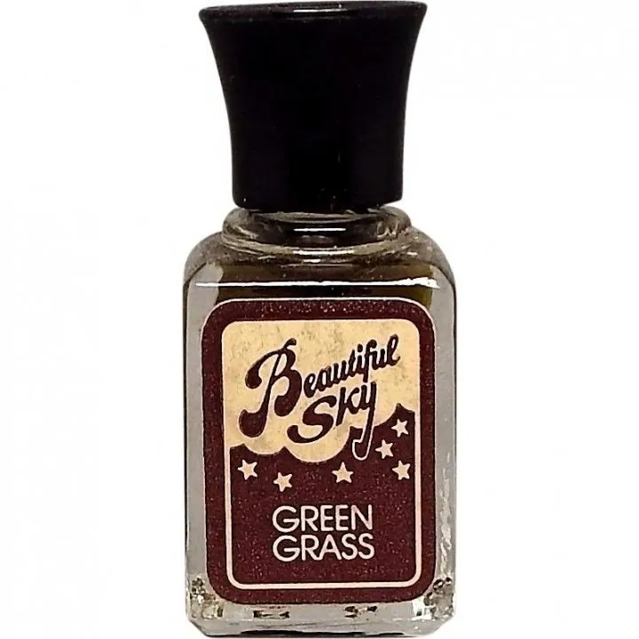 Beautiful Sky Green Grass perfume bottle