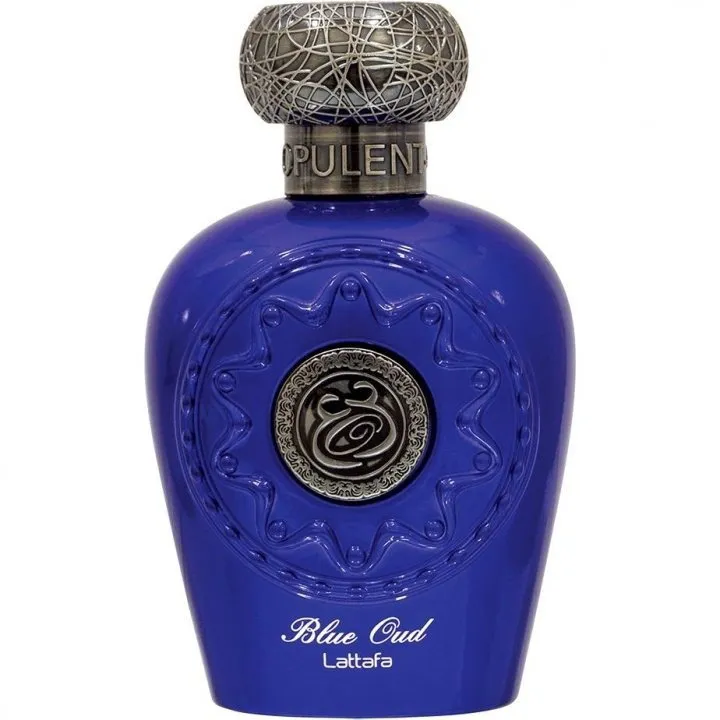 Lattafa Blue Oud parfüm şişesi