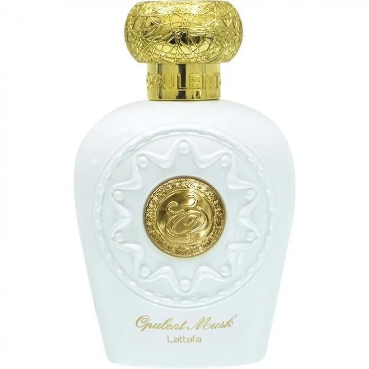 Lattafa Opulent Musk perfume bottle