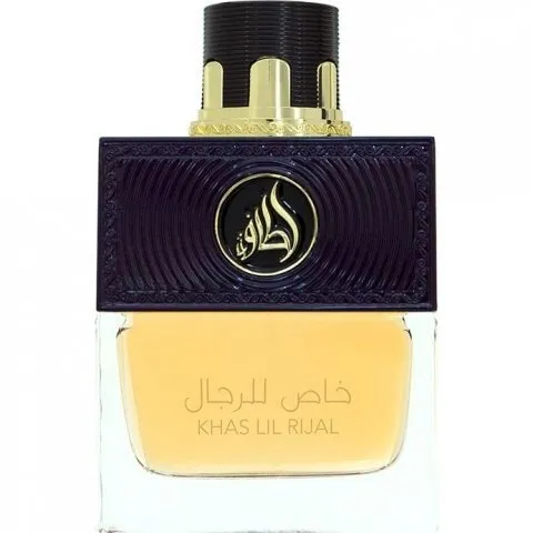 Lattafa Khas Lil Rijal Black Edition perfume bottle
