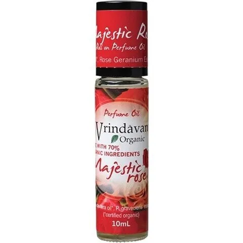 Vrindāvan Majestic Rose perfume bottle