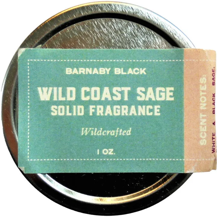 Barnaby Black Wild Coast Sage (Solid Fragrance) parfüm şişesi