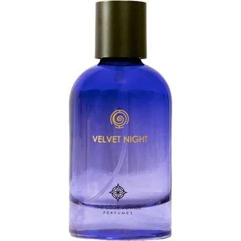 The Code Voyage Velvet Night perfume bottle