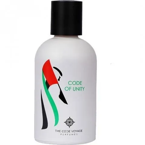 The Code Voyage Code of Unity perfume bottle