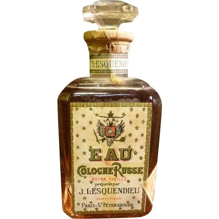 Lesquendieu Eau de Cologne Russe perfume bottle